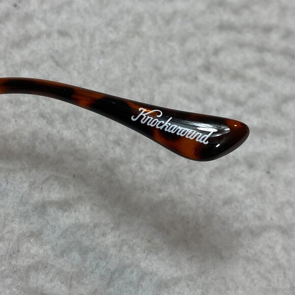 Knockaround Sunglasses Round Tortoise Gold No Alibi Love & Haights Polarized - Picture 9 of 16